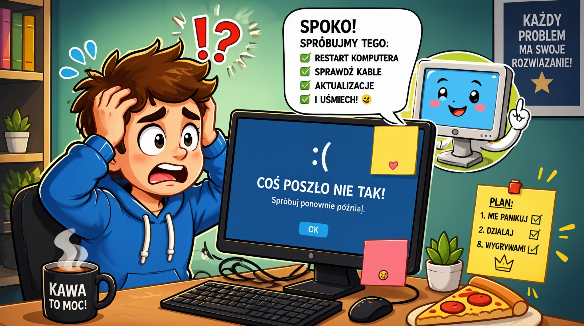 Symptomy problemów z komputerem, które często ignorujemy