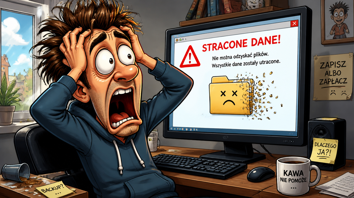 Stracone dane — jak je odzyskać?